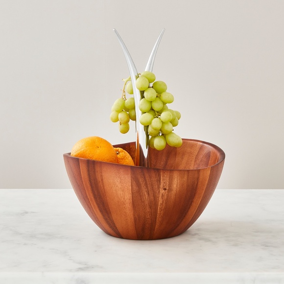 Nambé Fruit Tree Bowl - Picture 1 of 9